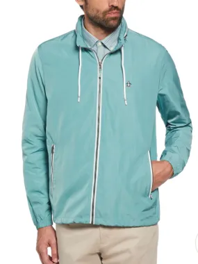 Original Penguin Oil blue Water Resistant Jacket