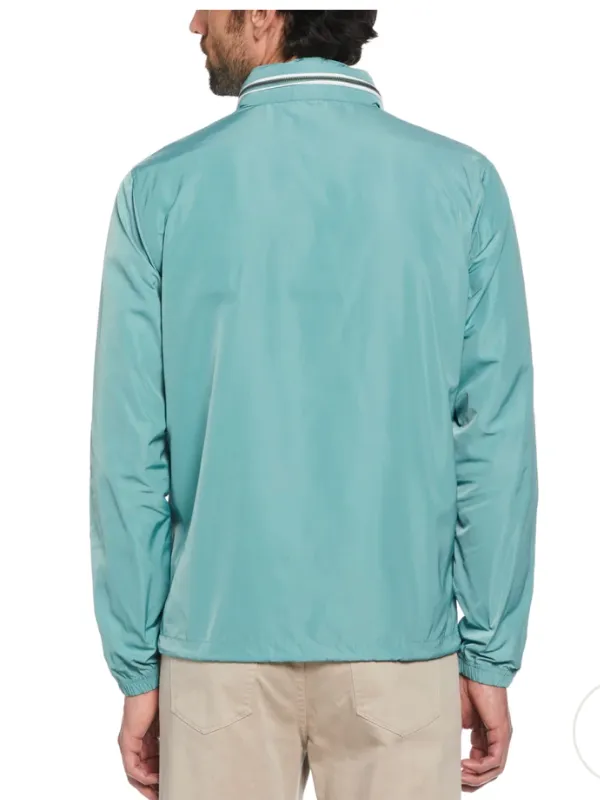 Original Penguin Oil blue Water Resistant Jacket