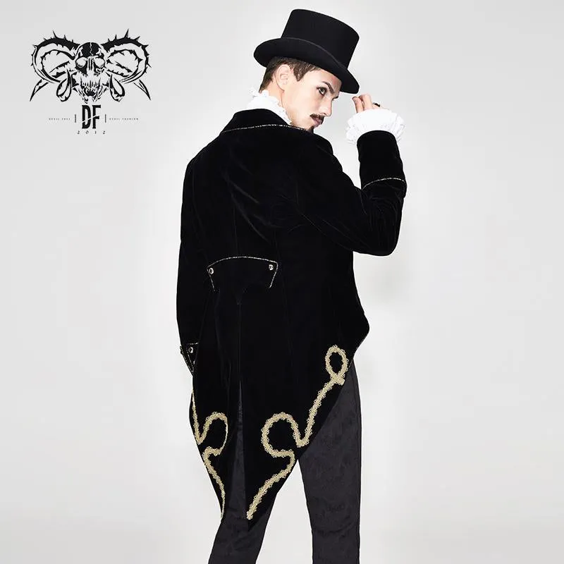 'Portrait Of Grey' Gothic Coat
