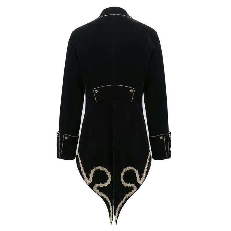'Portrait Of Grey' Gothic Coat