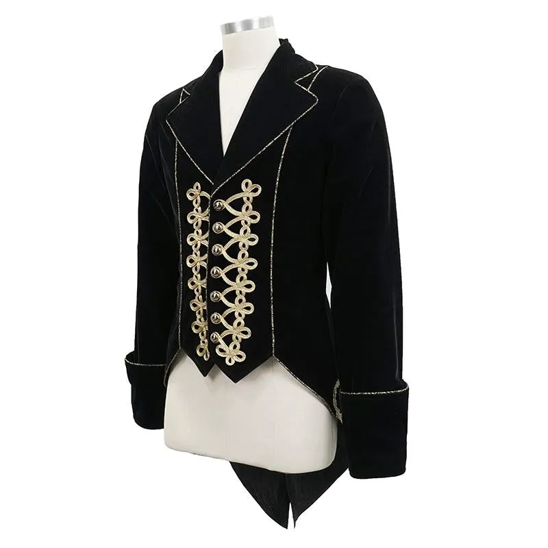 'Portrait Of Grey' Gothic Coat