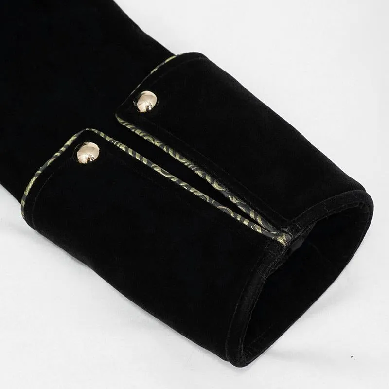 'Portrait Of Grey' Gothic Coat