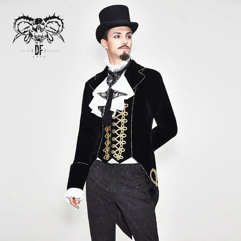 'Portrait Of Grey' Gothic Coat