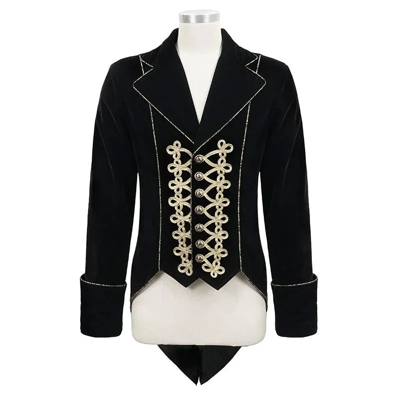 'Portrait Of Grey' Gothic Coat