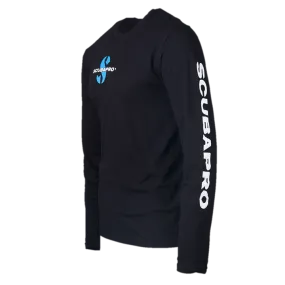ScubaPro Long Sleeve T-Shirt Mens- Black