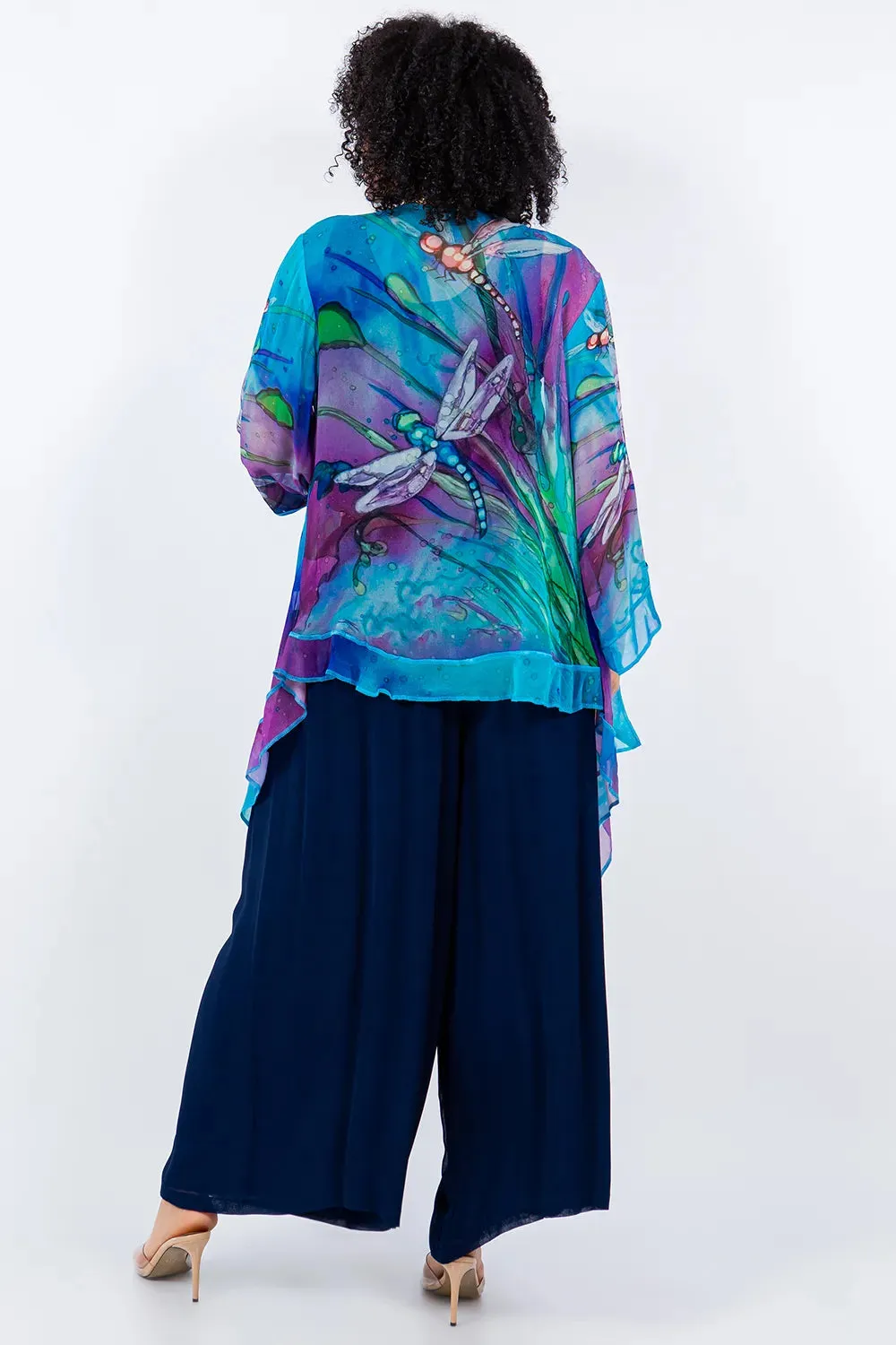 Sterling Style Short Butterfly Jacket - VI11256SBJ MONET DRAGONFLIES