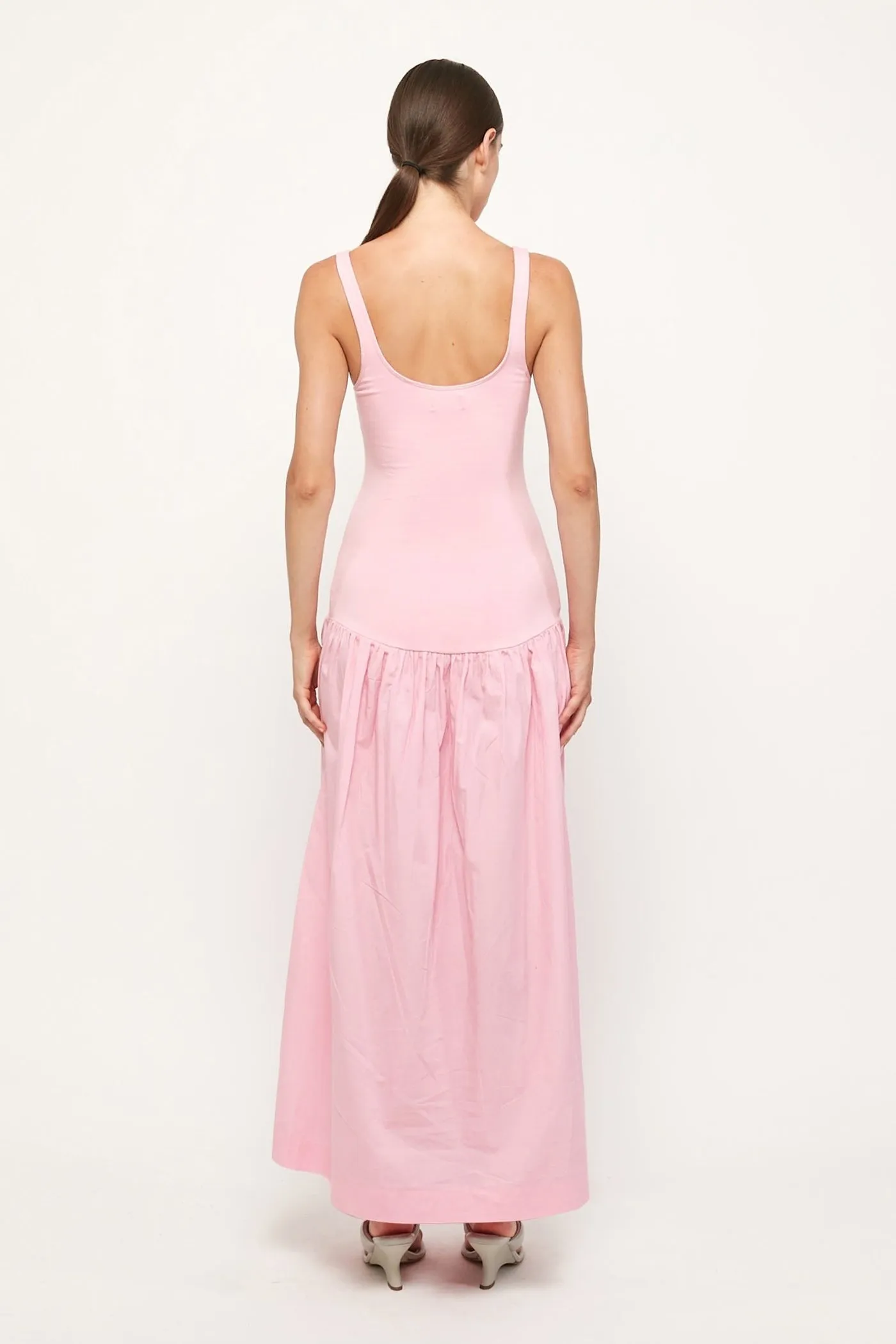 Stretch Singlet Midi - Carnation