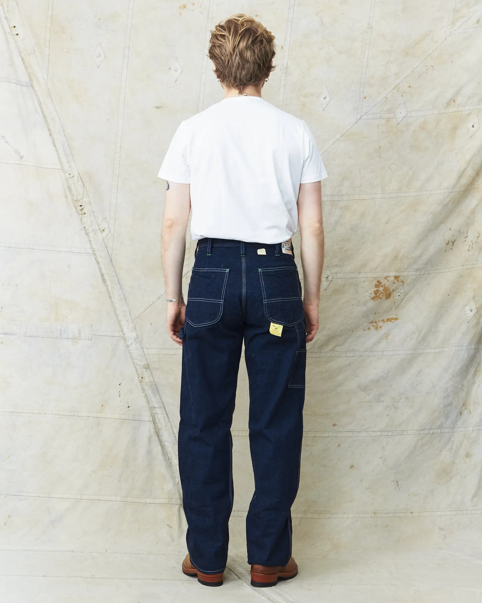 Sugar Cane & Co. 11oz. Blue Denim Work Pants SC41822
