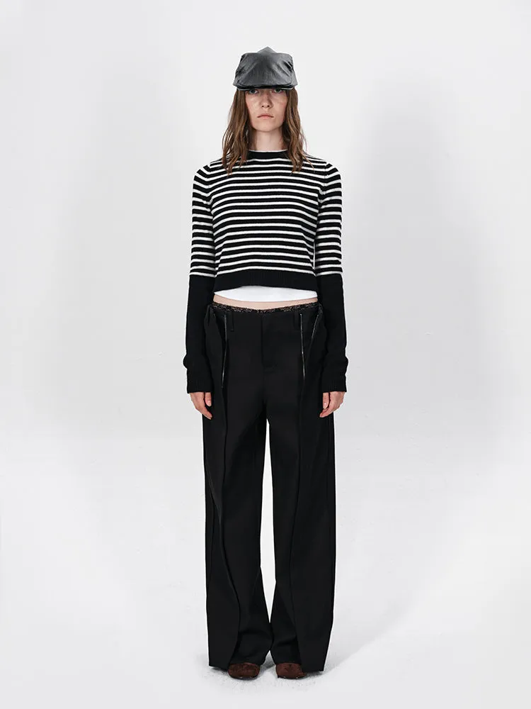 The Stripe Wool Top