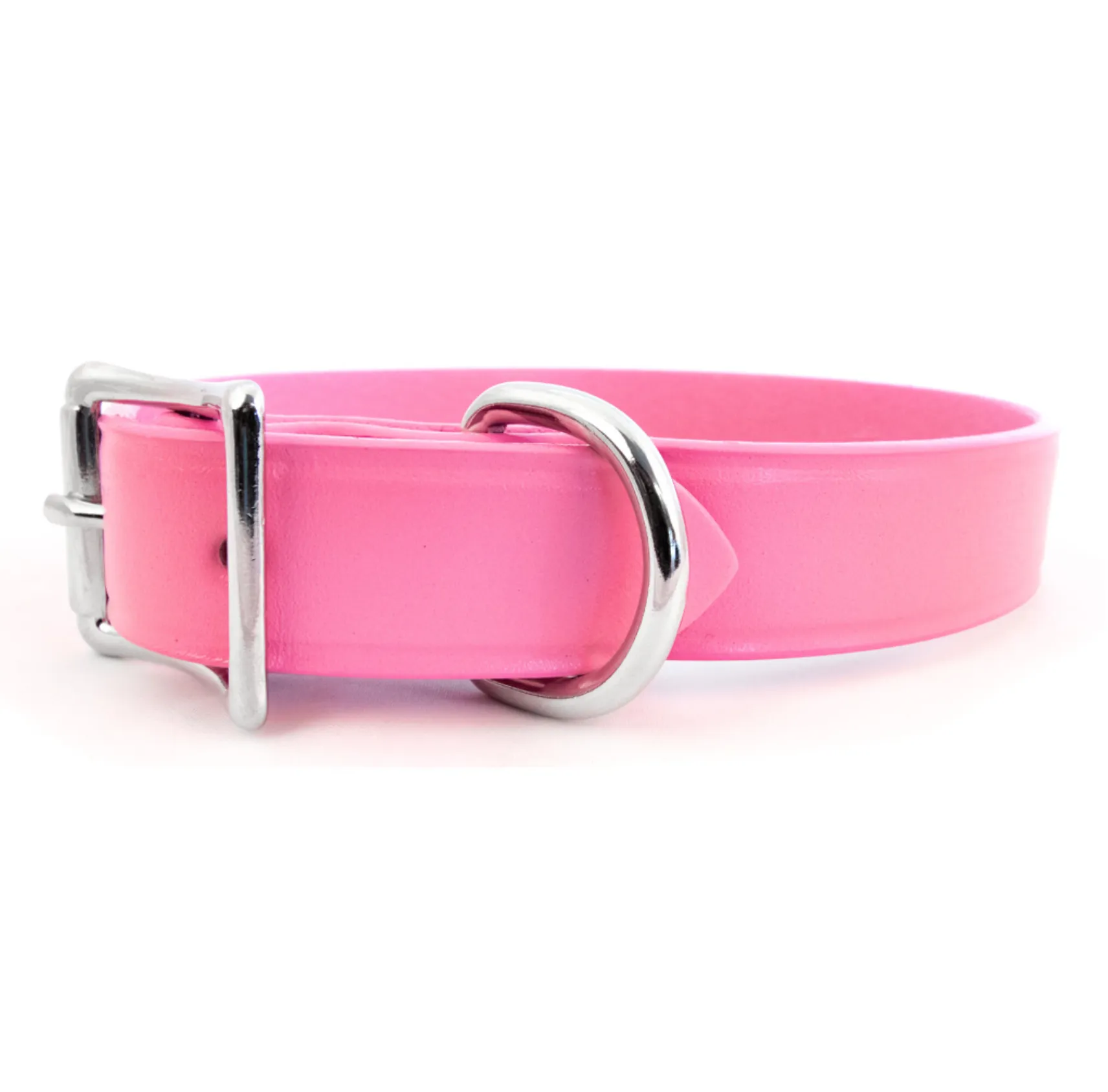 Town Leather Dog Collar ~ Fun Colors