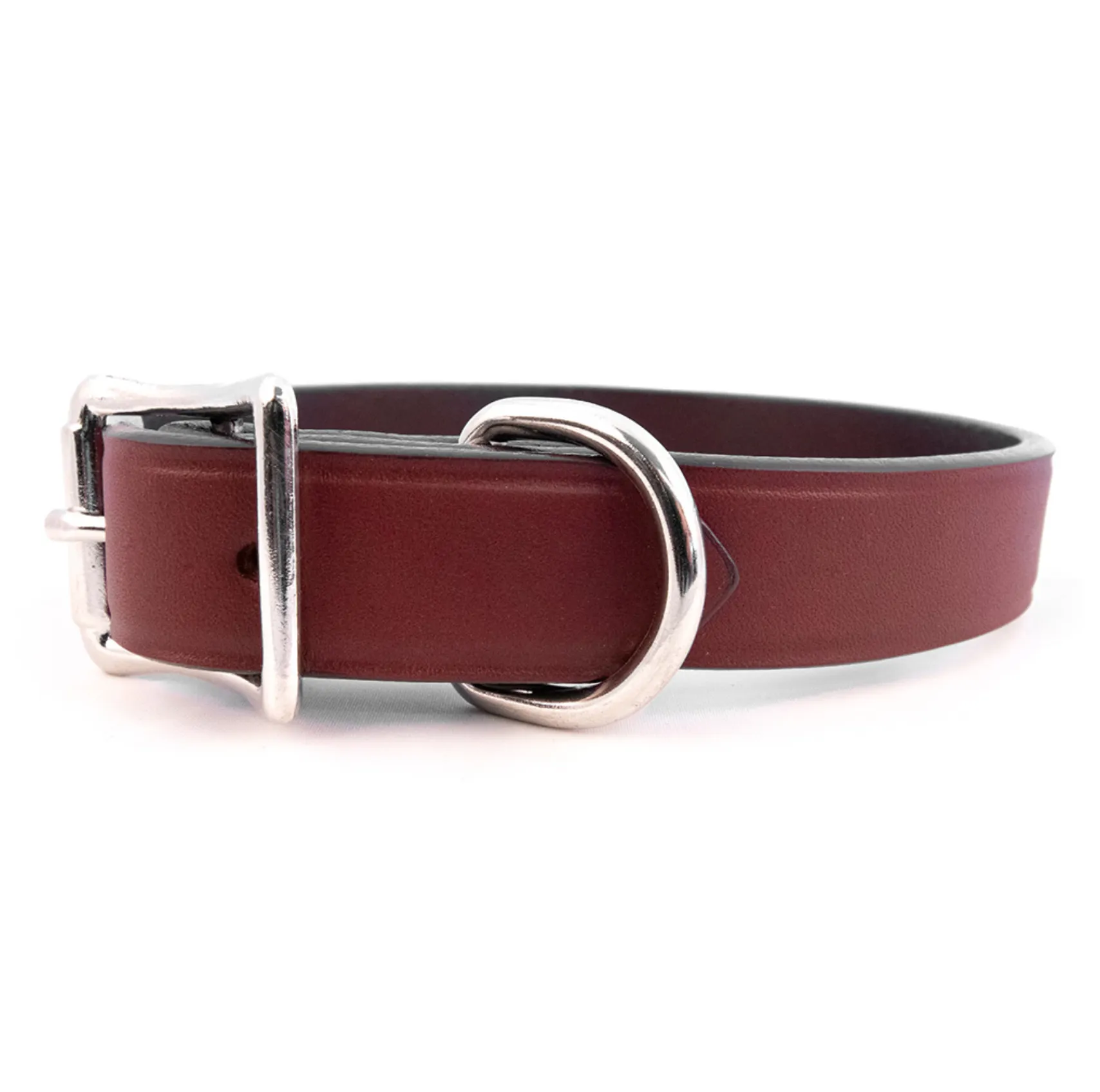 Town Leather Dog Collar ~ Fun Colors