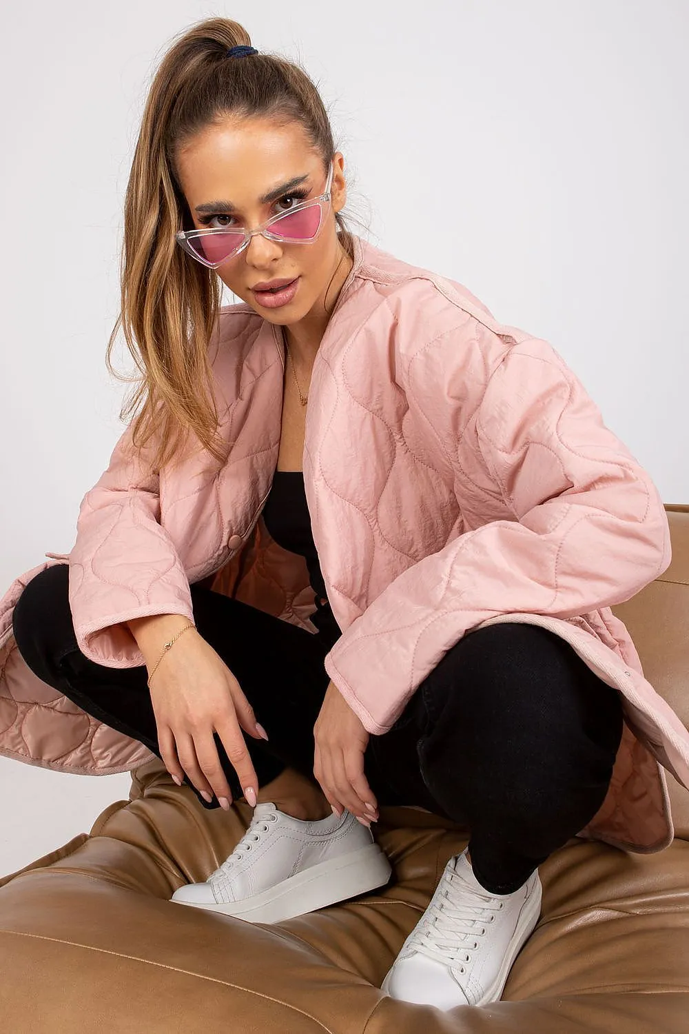 Transitional Quilted Jacket For Women