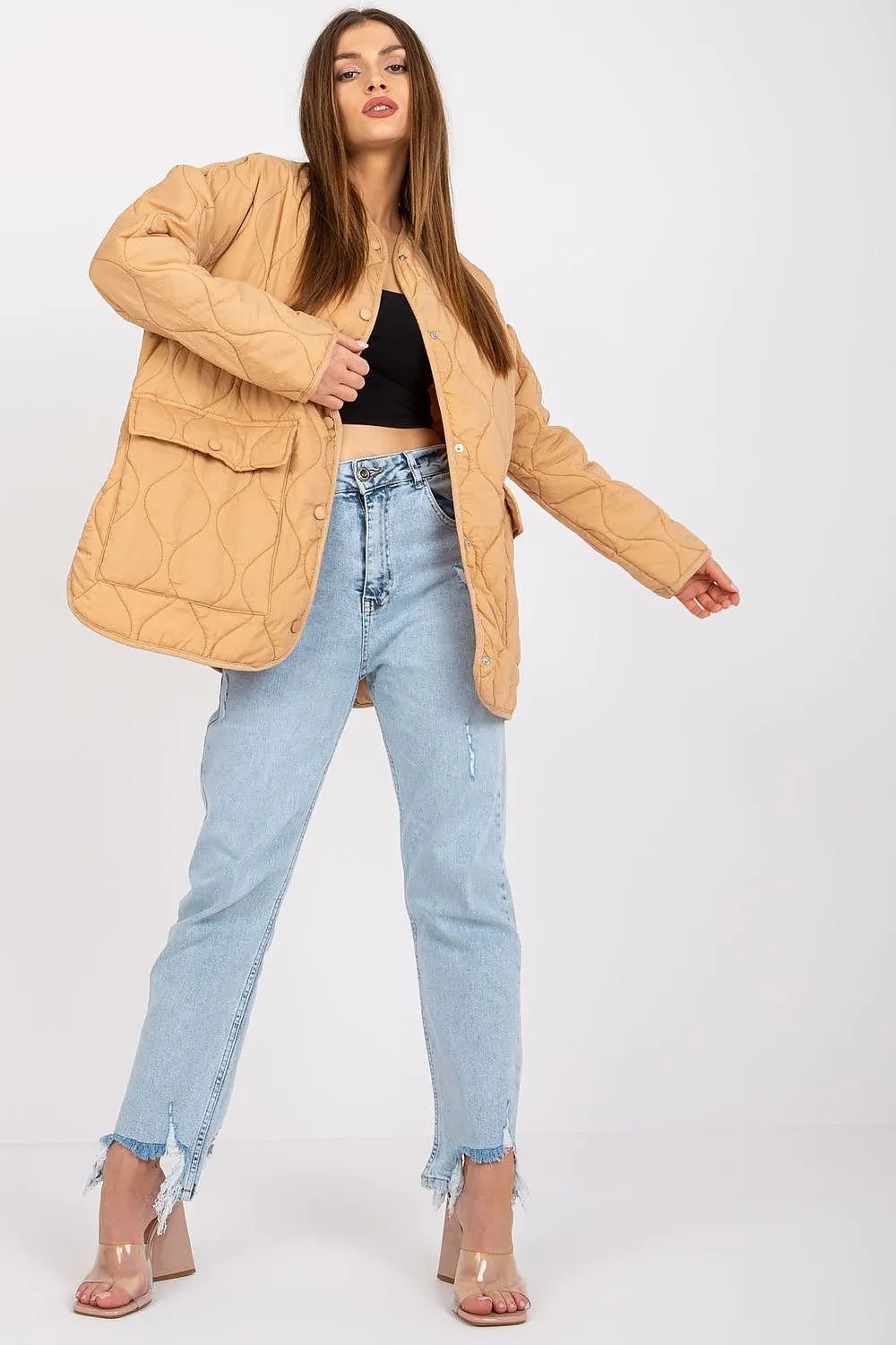 Transitional Quilted Jacket For Women