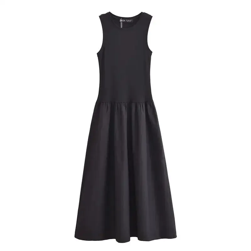 Trendy Casual Long Chic Tank Maxi Dress