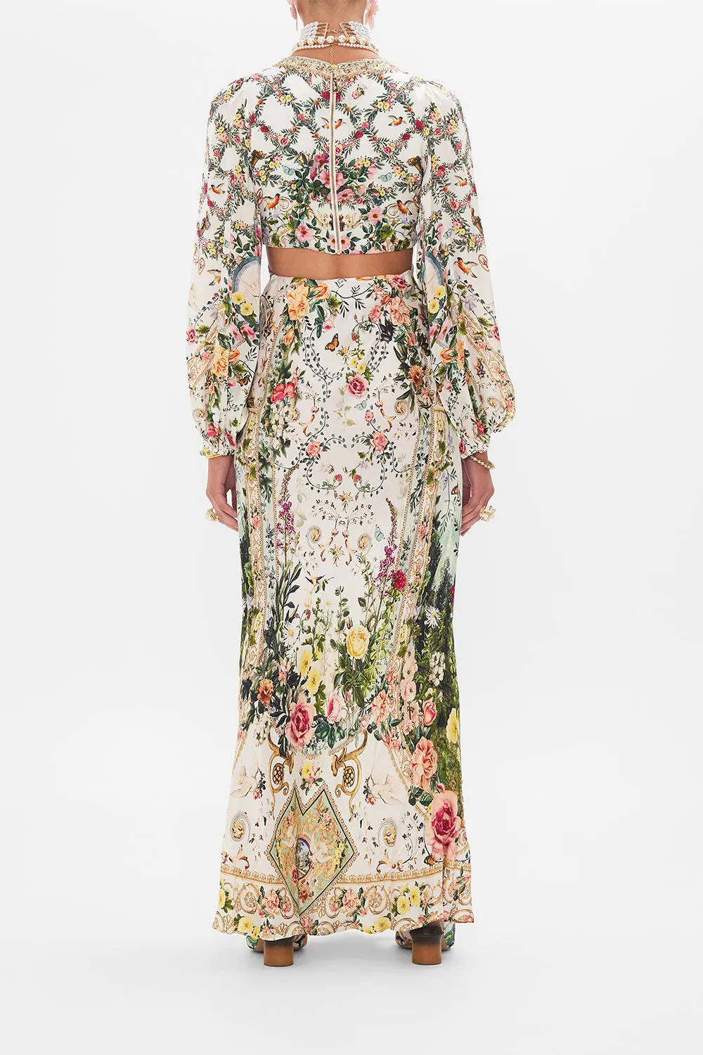 U-RING CUT OUT DRESS RENAISSANCE ROMANCE