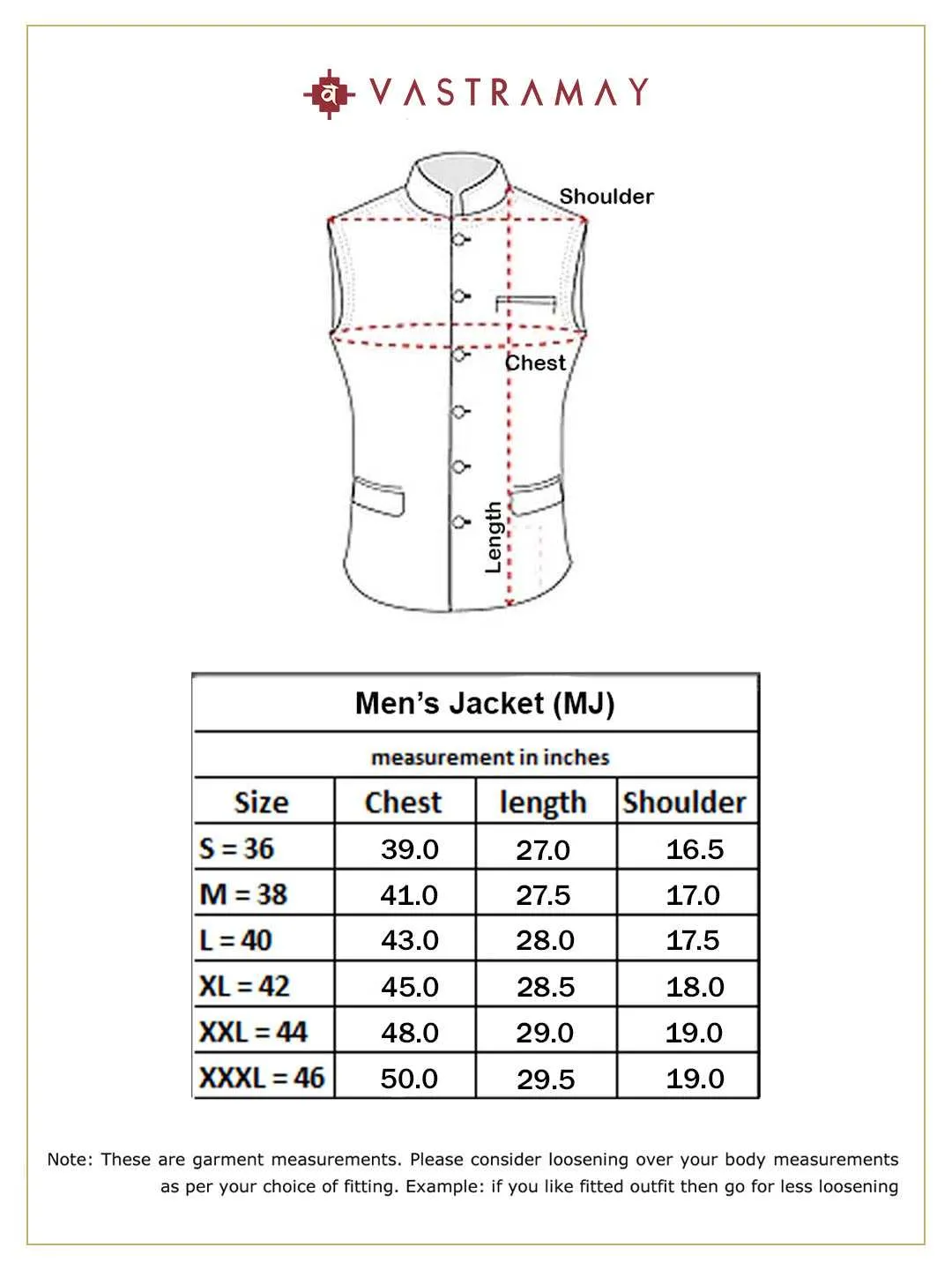 Vastramay Men's Yellow Embellished Ethnic Nehru Jacket