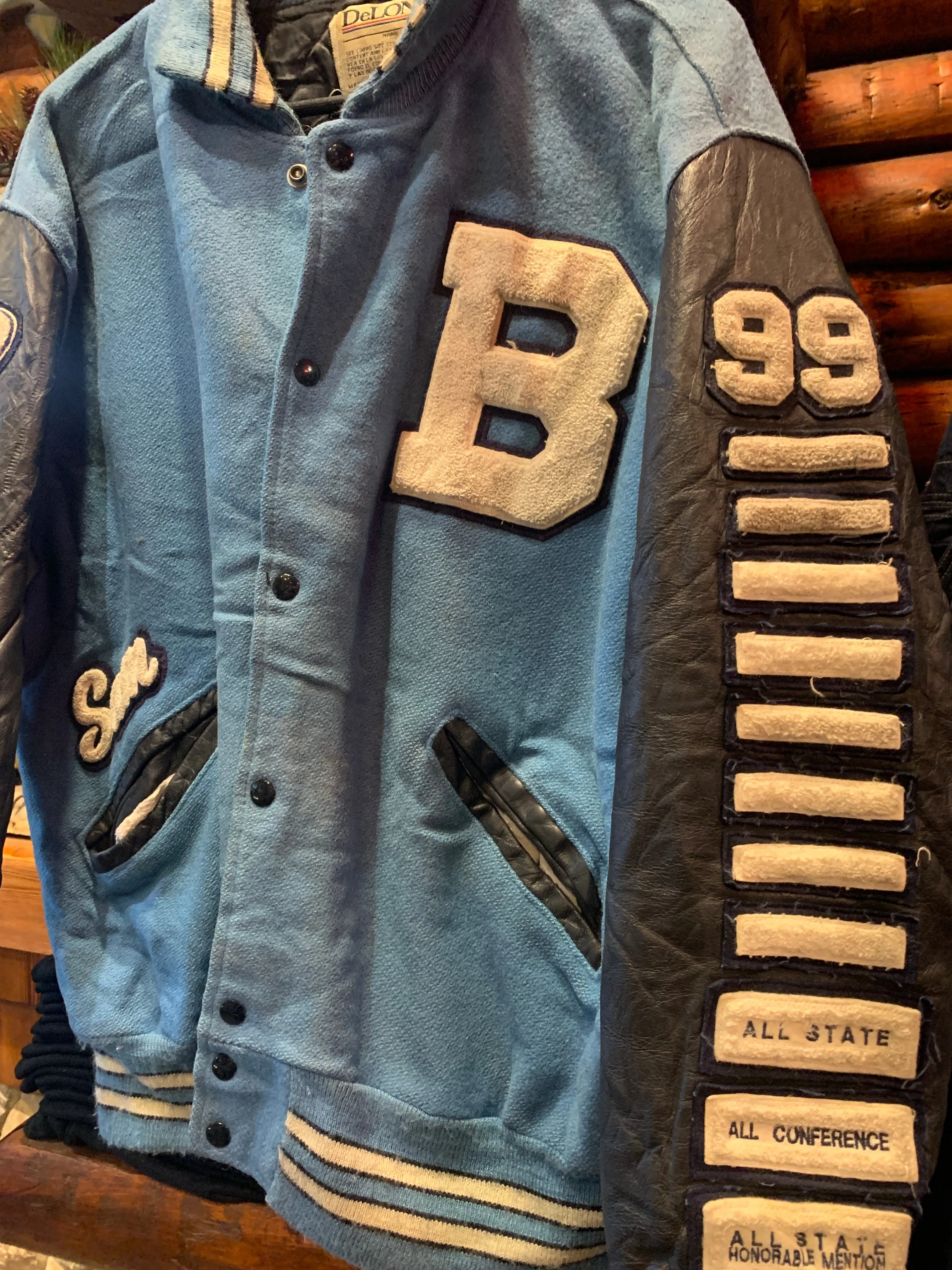 Vintage 1999 Bengals, Sam, De Long Letterman Jacket. XLarge. FREE POSTAGE