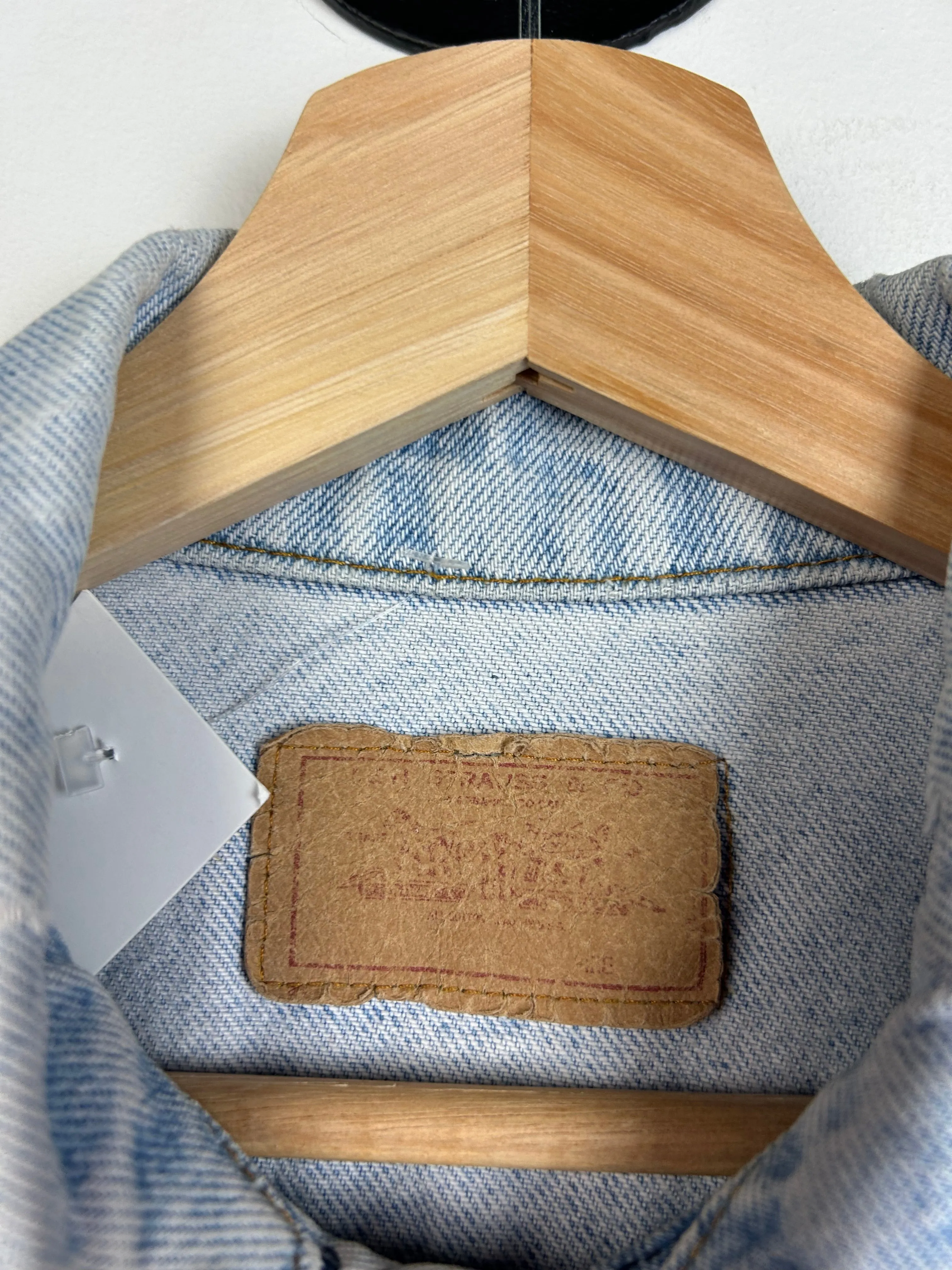Vintage Levis Light Wash Denim Jacket