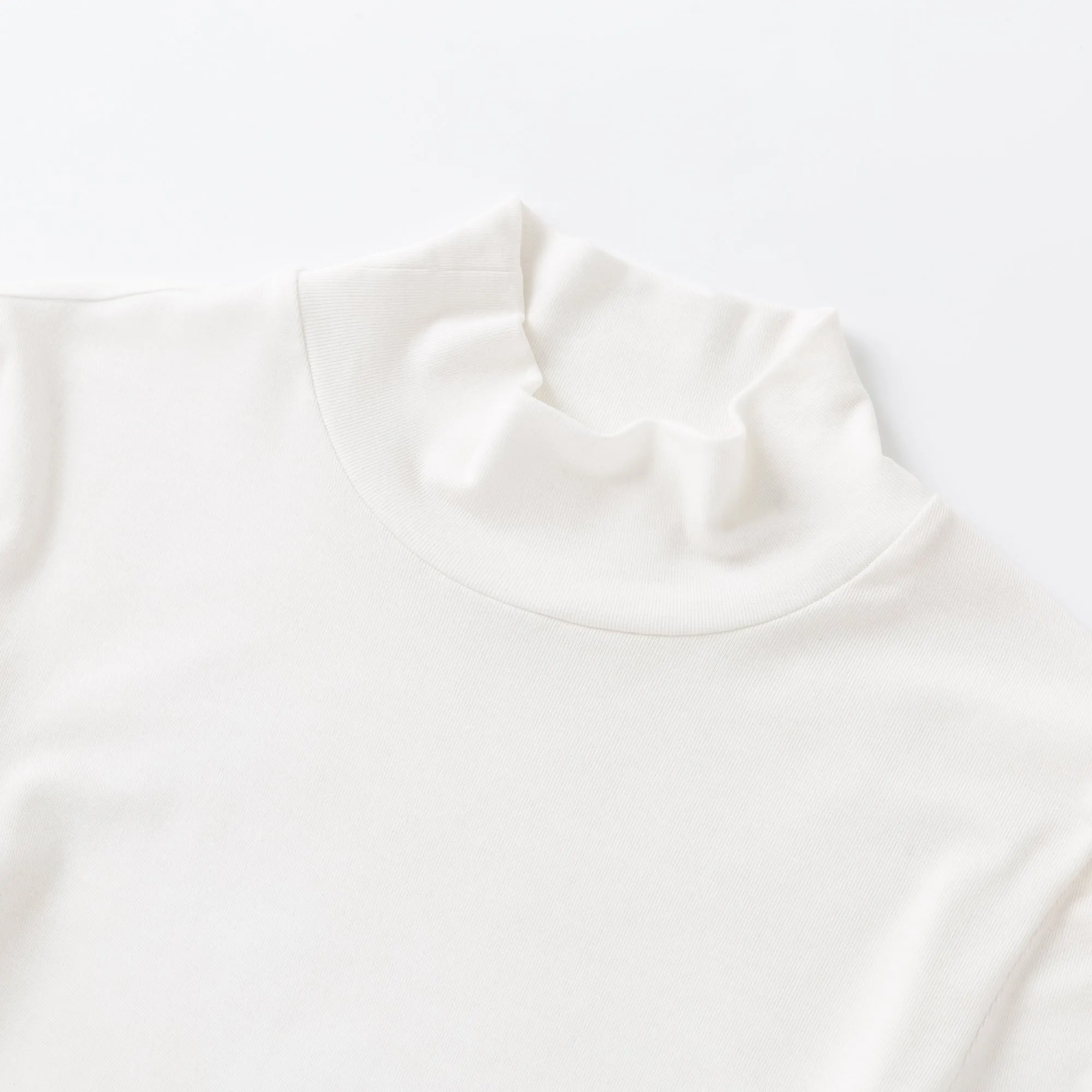 White Sheer Long-sleeve T-shirt