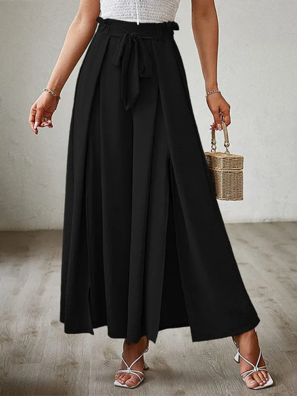 Women’s Pleated High Waist Wide Leg Pants in 8 Colors S-XXL