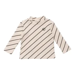 Wynken Milk Diagonal Stripe Legging Set