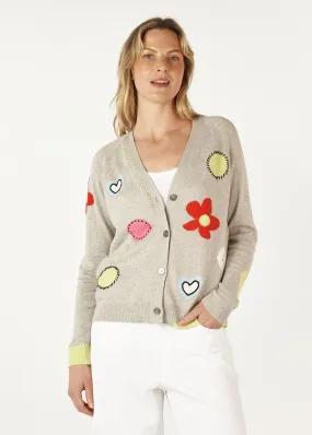 Zaket & Plover Happy Cardi  -  Marl